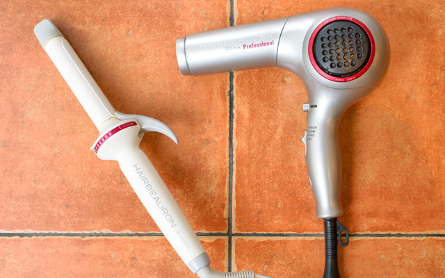 リュミエリーナ ヘアビューザー エクセレミアム2Dプラス、 プロフェッショナルリュミエリーナ ヘアビューロン カール Lタイプ