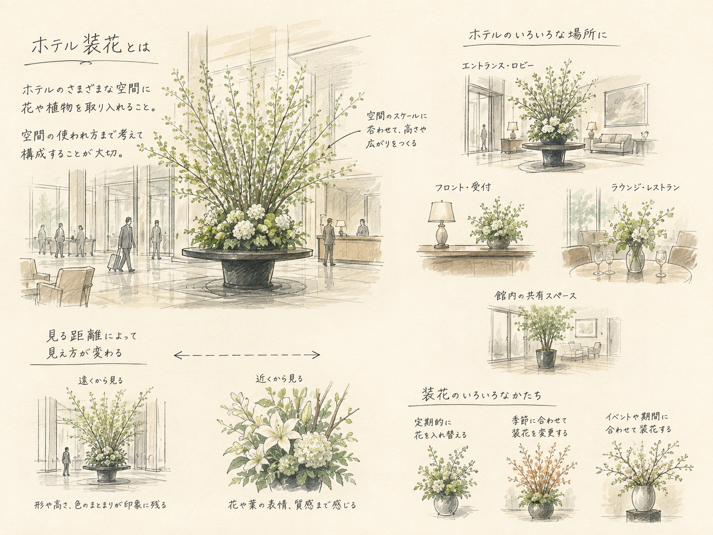 ホテル装花とは