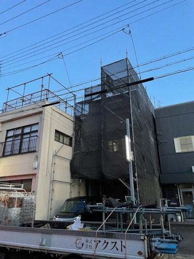 神戸市　兵庫区　仮設足場工事