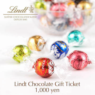lindt chocolate ticket
