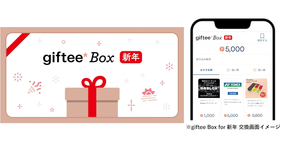 12 giftee Box for 新年
