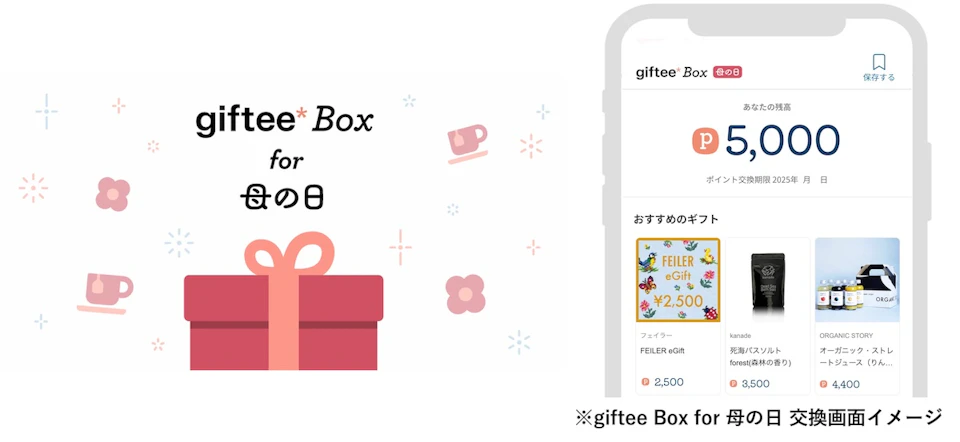 08 giftee Box for母の日