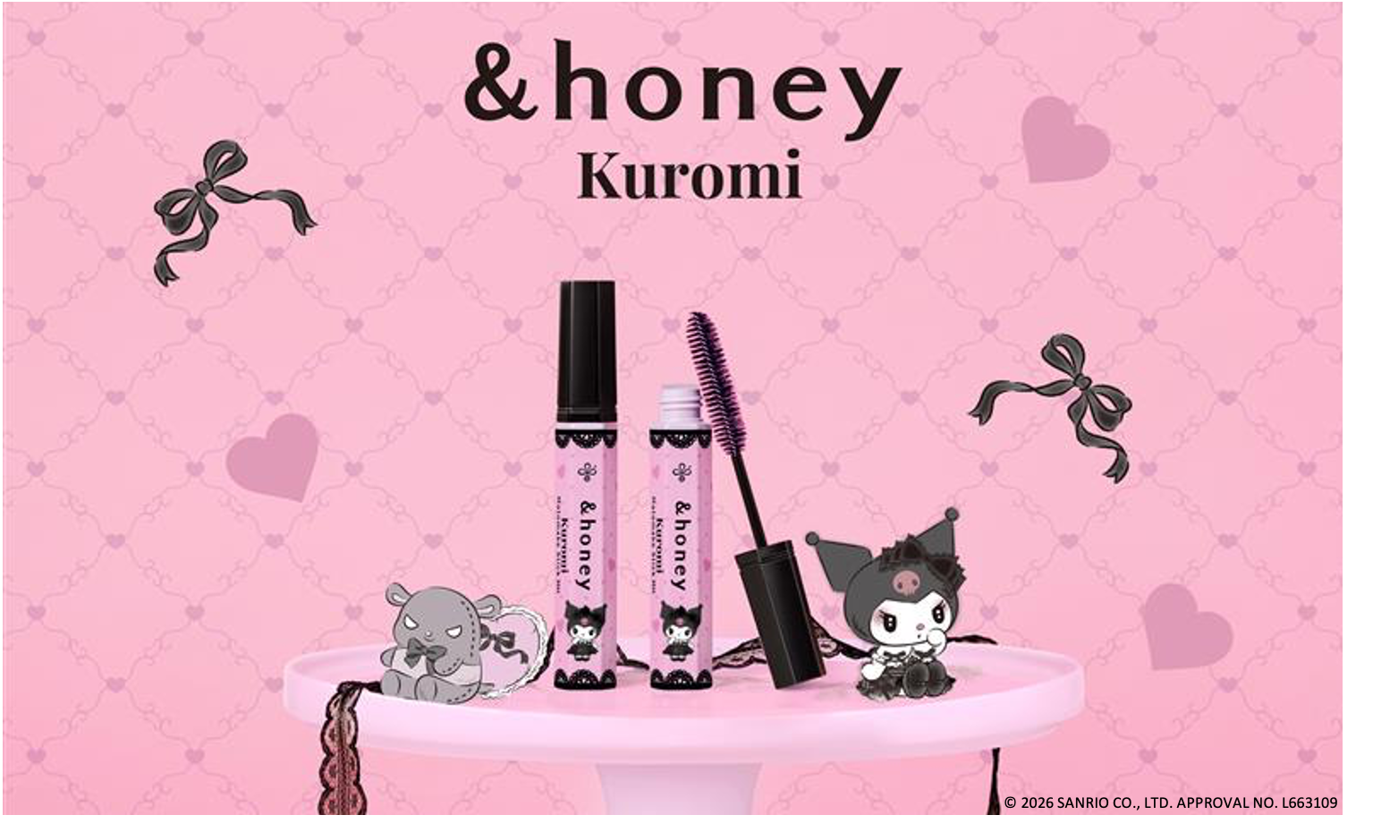 &honey「マトメイク」にクロミ限定デザイン登場♡ 前髪特化スティック