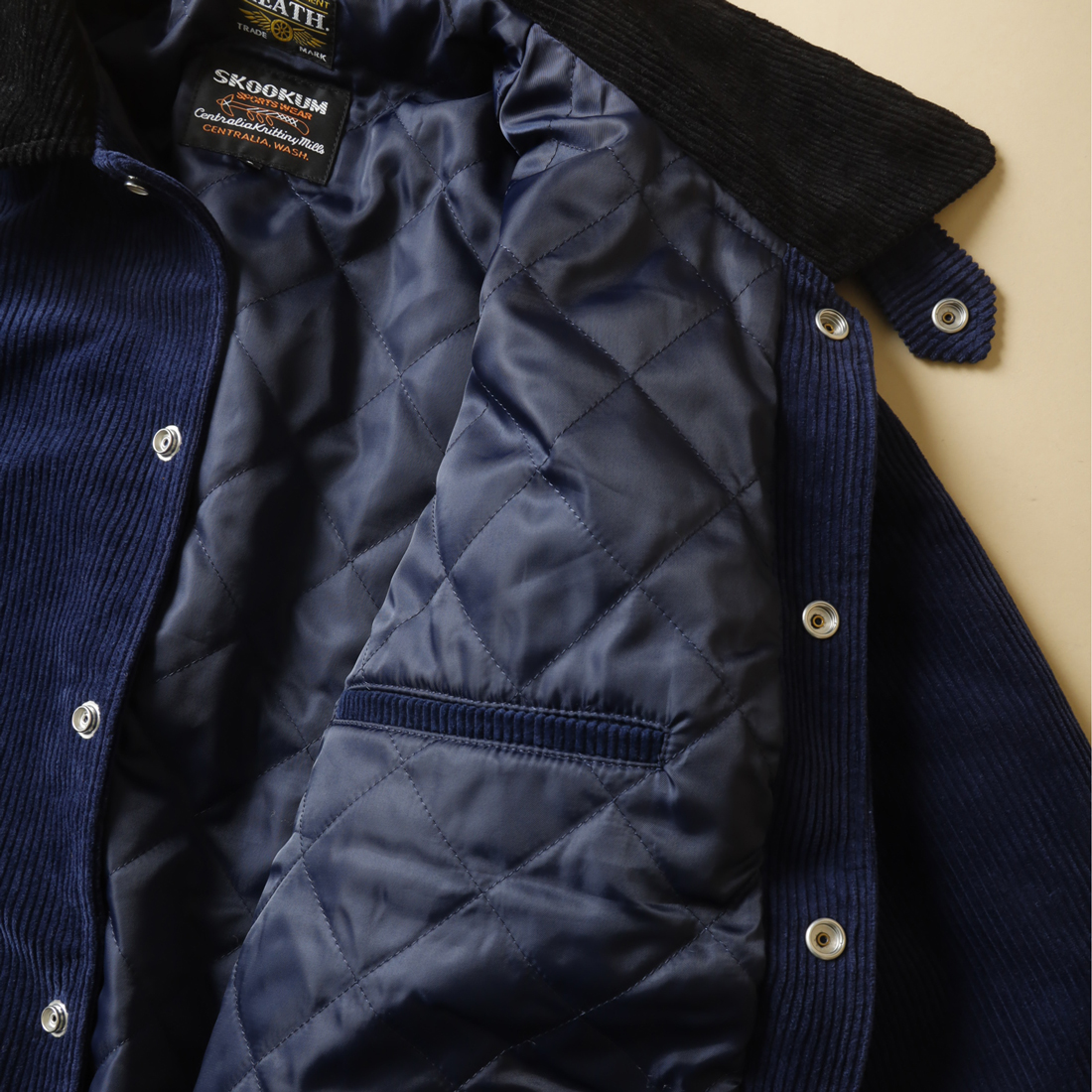 横浜DeNAベイスターズ×HEATH×SKOOKUM！別注コーデュロイジャケットが