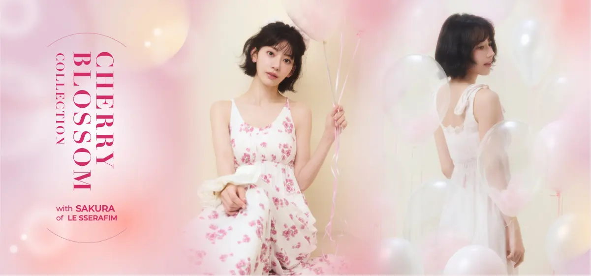 SAKURAが春を纏う♡ジェラート ピケ「CHERRY BLOSSOM COLLECTION」発売