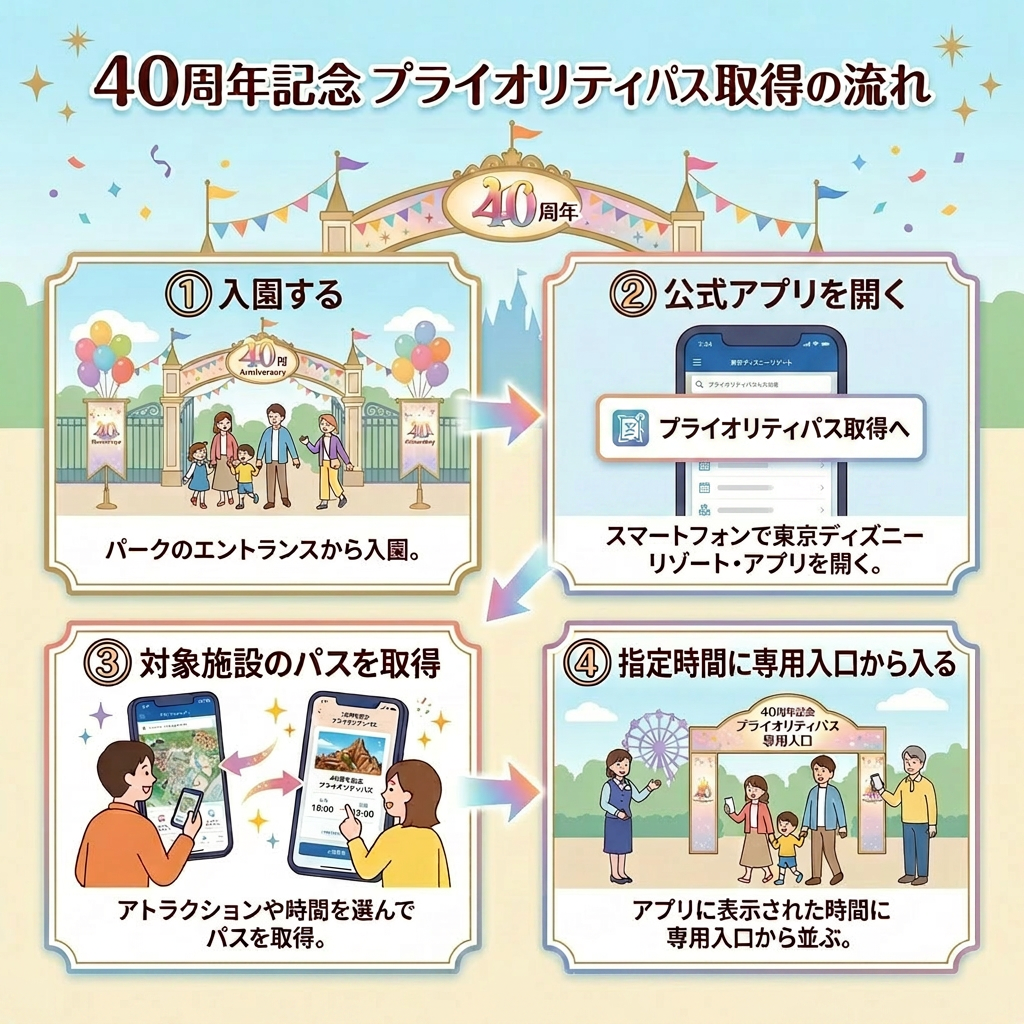プライオリティパス取得の流れ