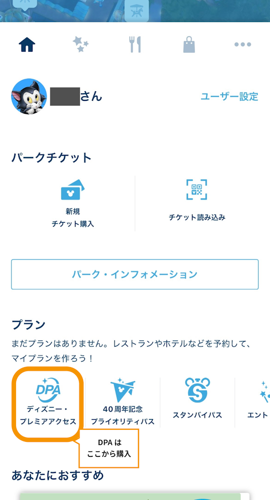 DPAの購入画面