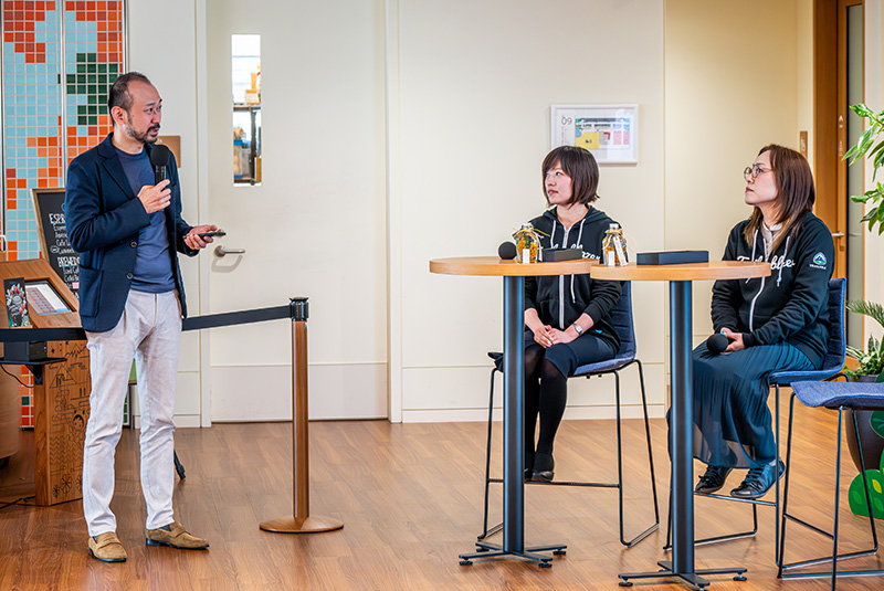 日本DX人材センター・藤田さんとツネイシカムテックス・辻田さんが語る