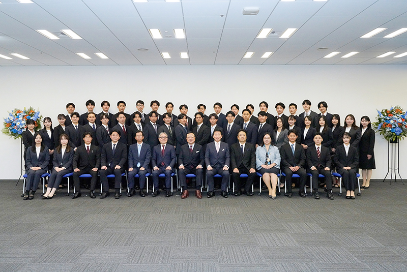 【26年度新卒入社式】46名のM&Aコンサルタントが入社！東京本社で入社式開催