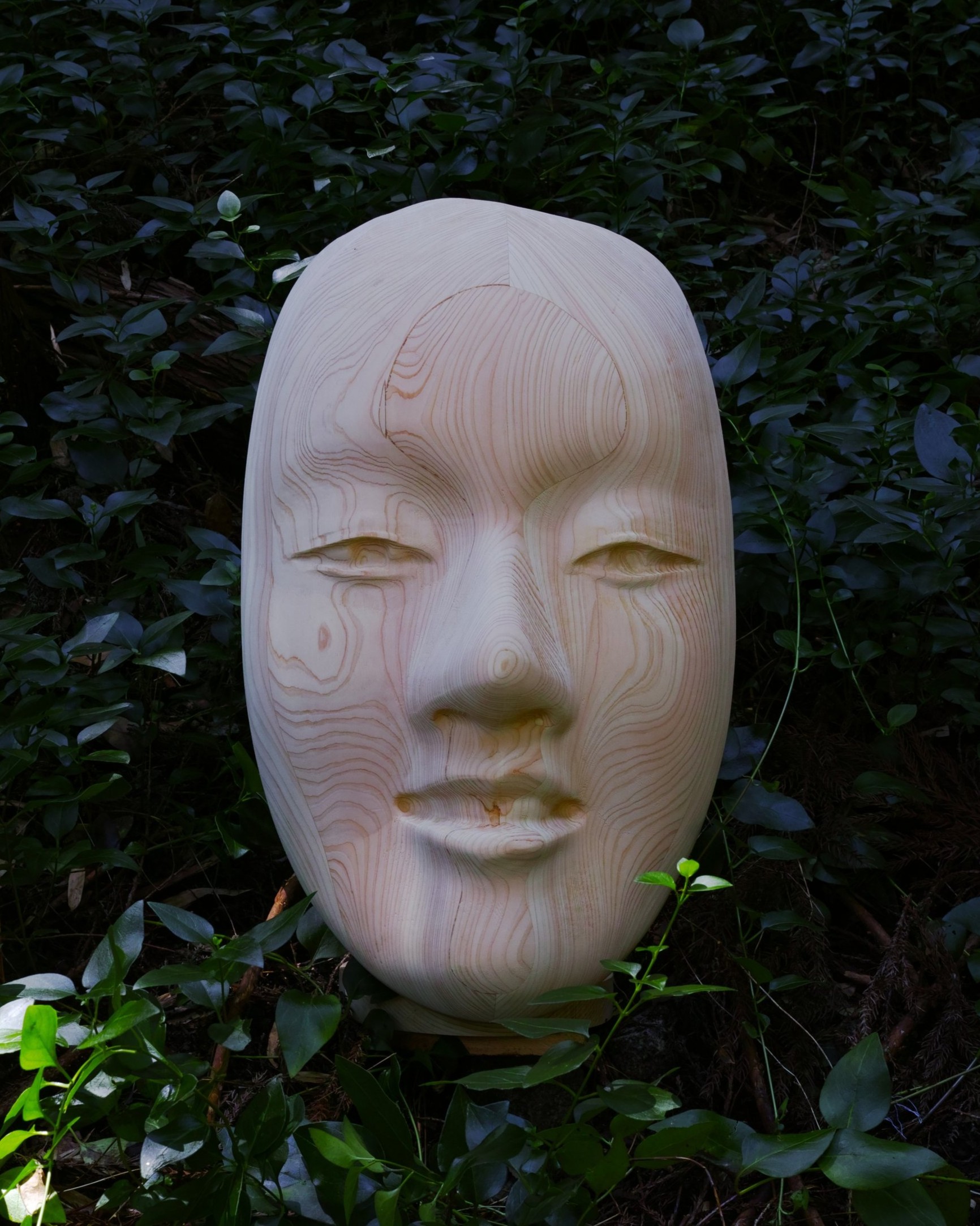 Enlarged Noh Mask / 巨大能面 — photo 1