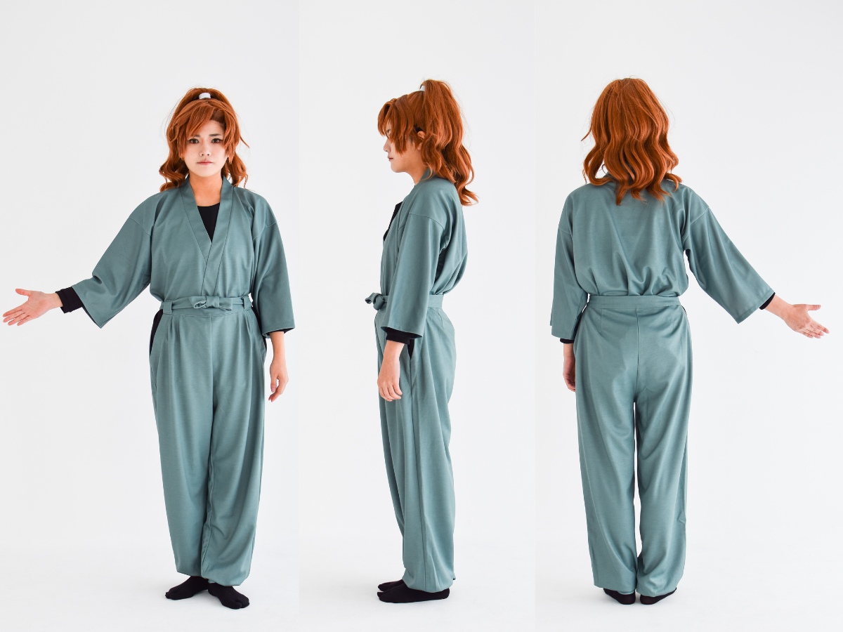 忍たま 善法寺 伊作 リバーシブル 試作品 コスプレ衣装 Mサイズ 忍たま 善法寺 伊作 リバーシブル 試作品 コスプレ衣装 Mサイズ