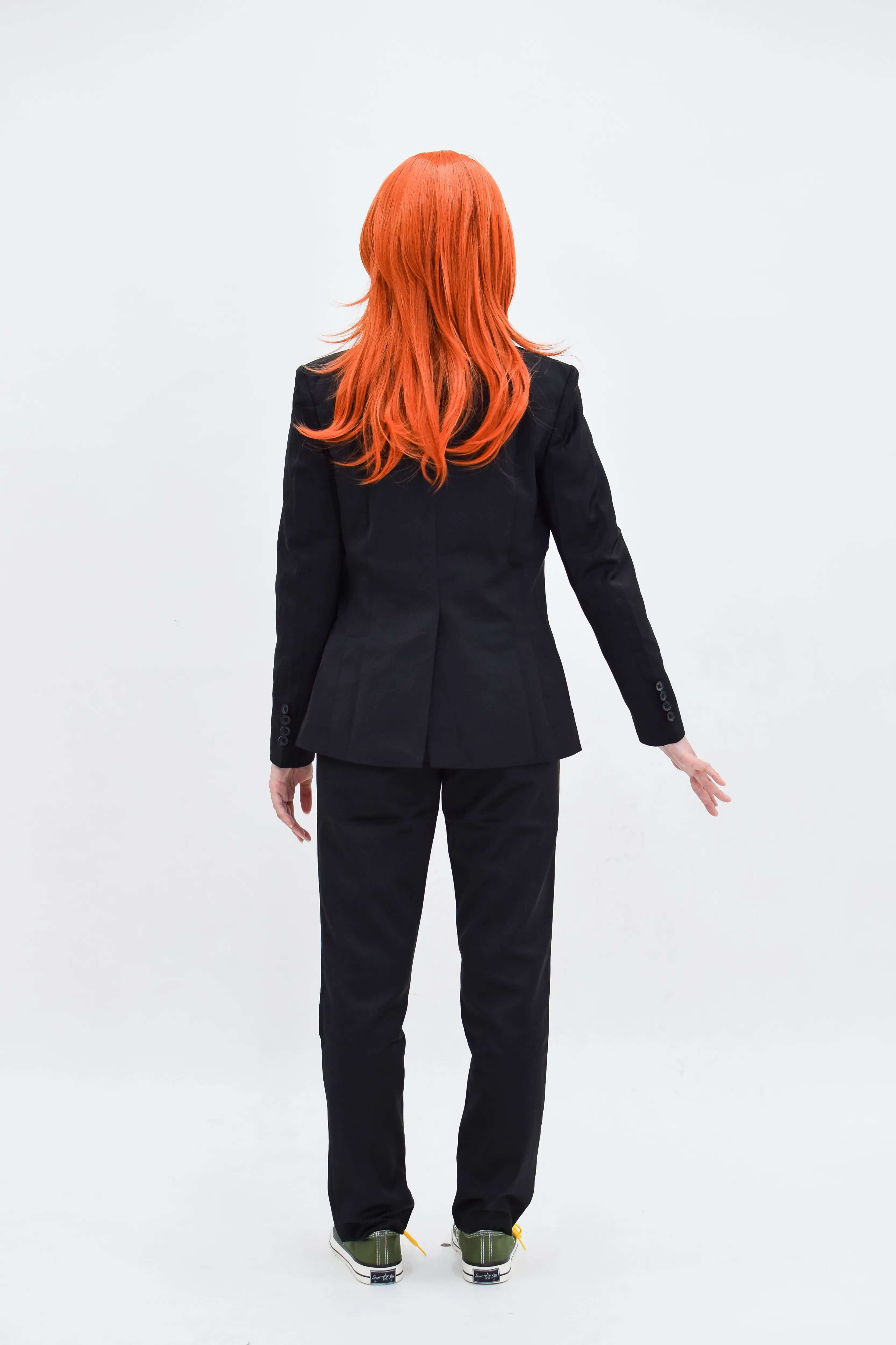 チェンソーマン／早川アキ＆天使の悪魔】コスプレ男装向け黒スーツ