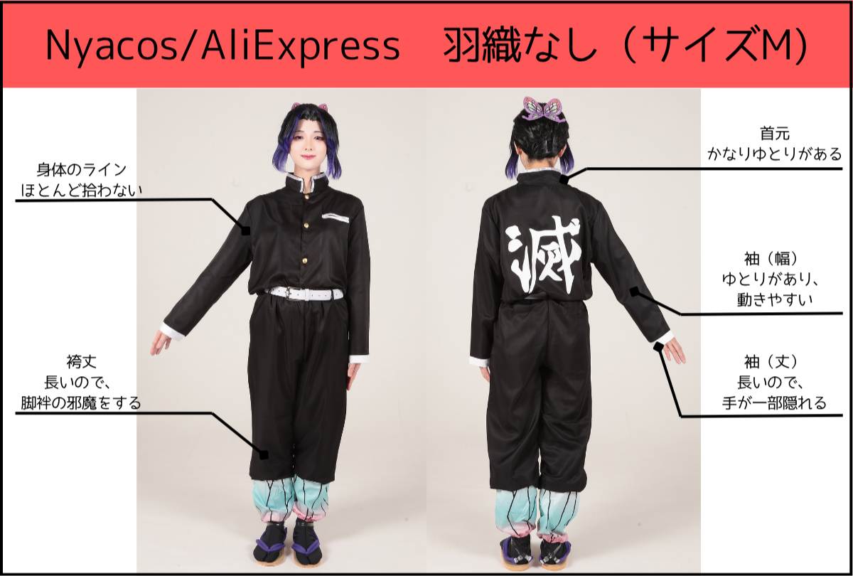 鬼滅の刃】胡蝶しのぶ風のコスプレ衣装5着徹底比較！｜鬼殺隊隊