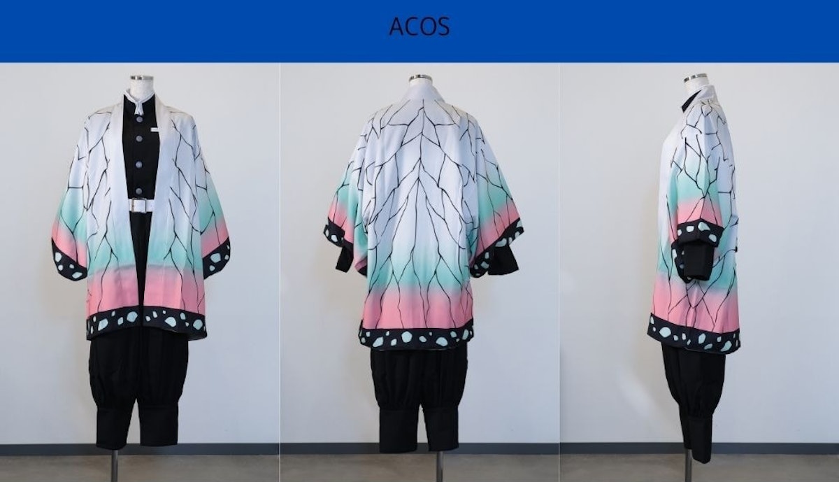 Ｓ　2点 胡蝶とキルアの布服 鬼滅の刃】胡蝶しのぶ風のコスプレ衣装5着徹底比較！｜鬼殺隊隊