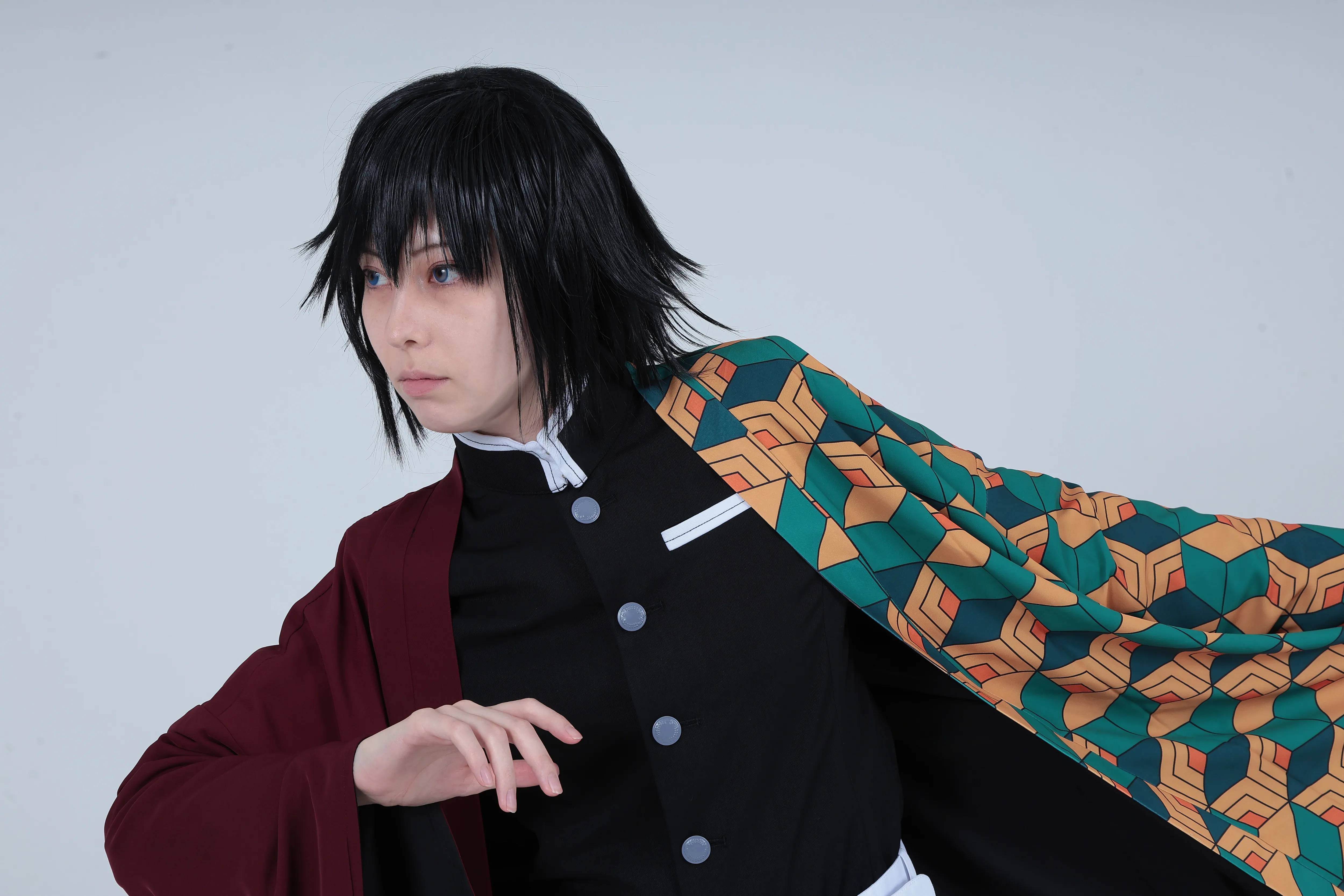 鬼滅の刃】冨岡義勇風キャラウィッグをレビュー！｜コスプレ初心者にも
