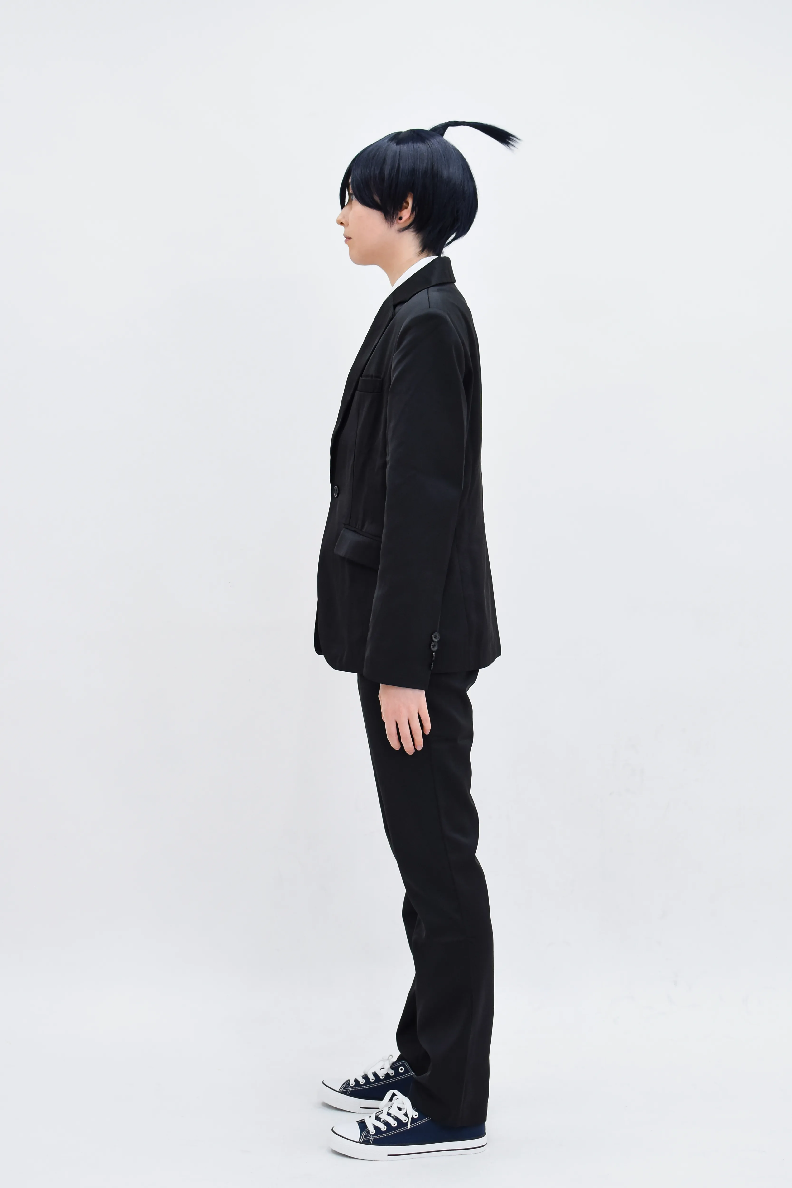 チェンソーマン／早川アキ＆天使の悪魔】コスプレ男装向け黒スーツ