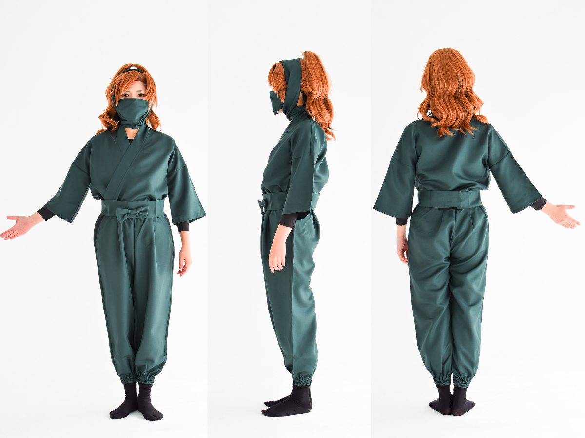 忍たま 善法寺 伊作 リバーシブル 試作品 コスプレ衣装 Mサイズ 忍たま 善法寺 伊作 リバーシブル 試作品 コスプレ衣装 Mサイズ