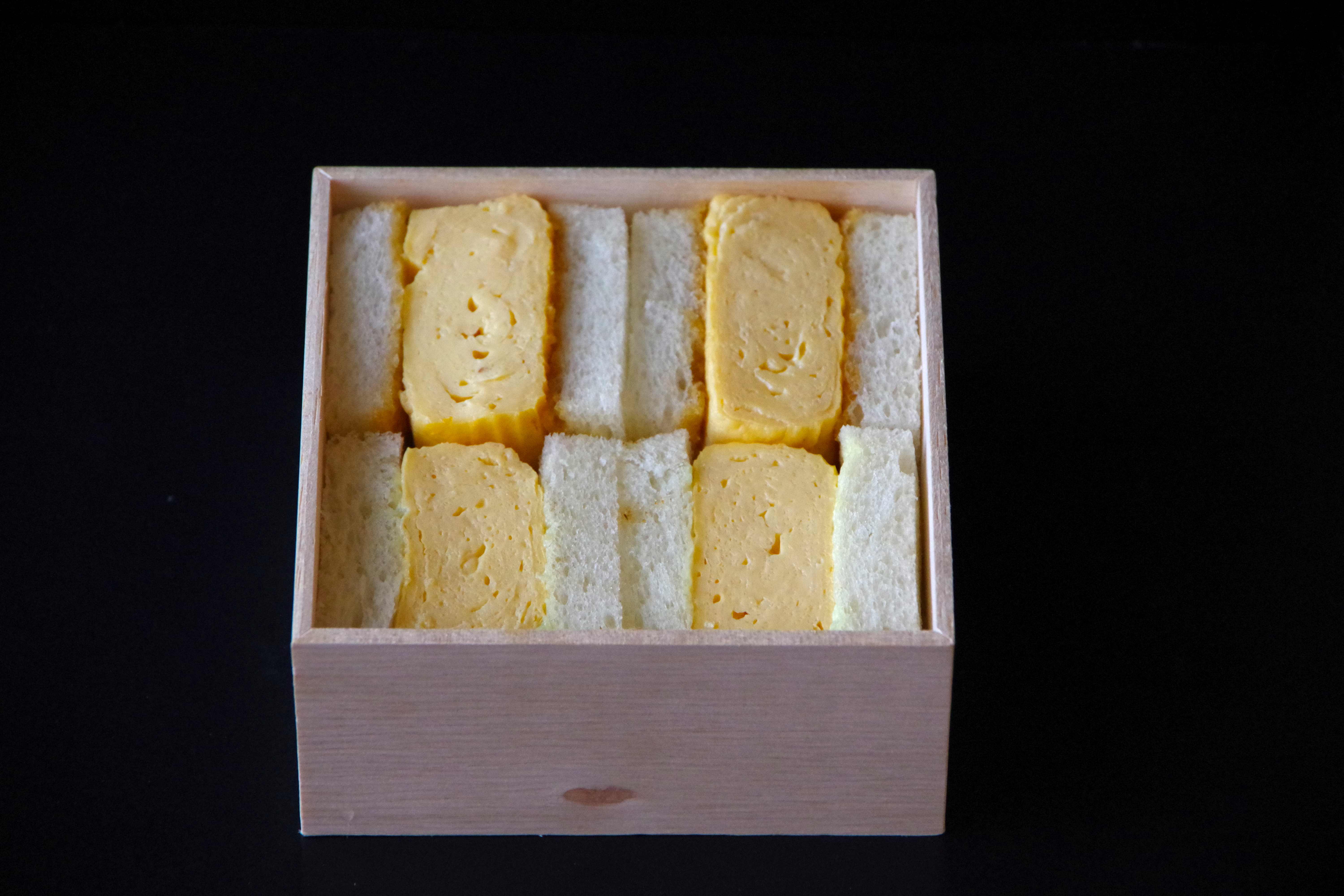 京都<京料理 松正> 料亭のだし巻き玉子サンドイッチ