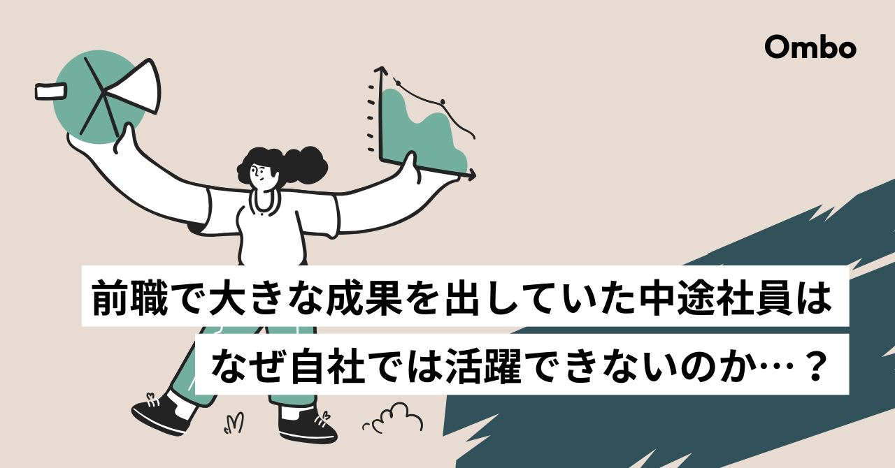 img_前職では活躍していたのに─なぜあの人は、自社で力を発揮できないのか？/