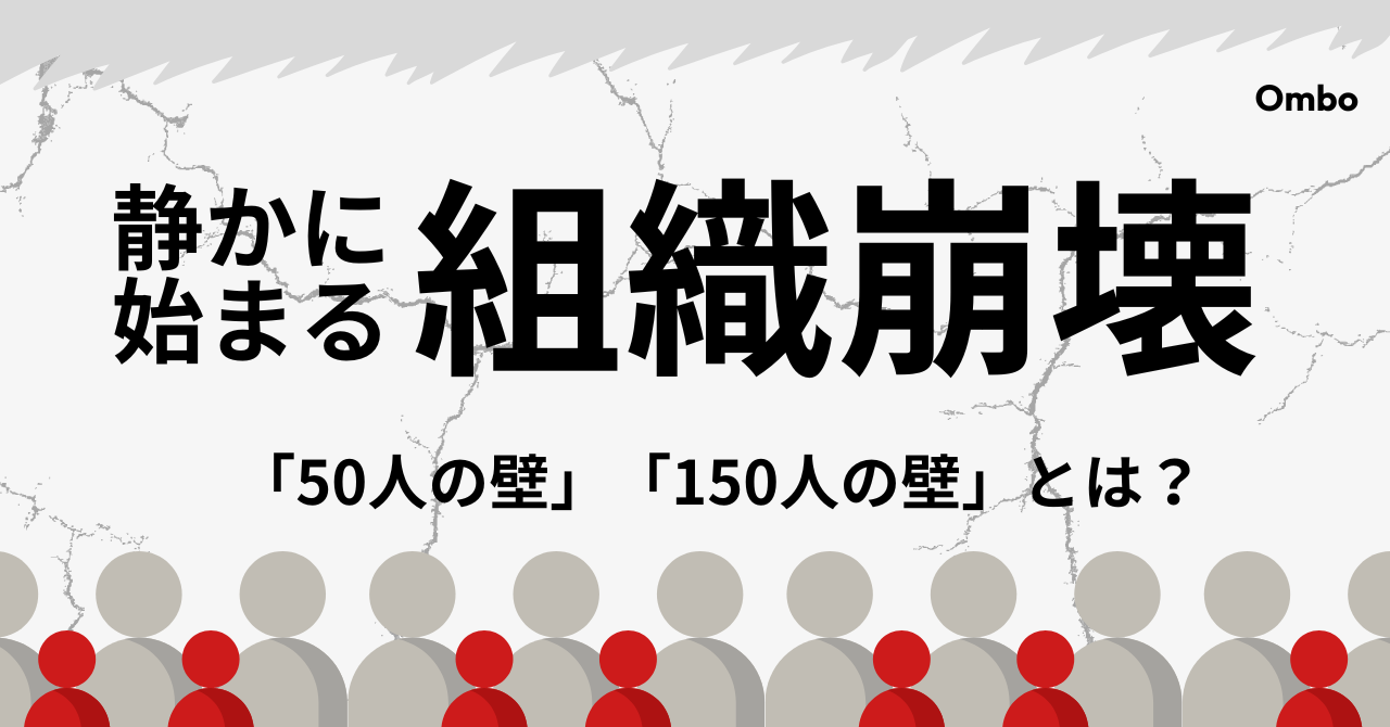 img_「組織崩壊は静かに始まる」──50人、150人の壁で起きる兆候とは？/