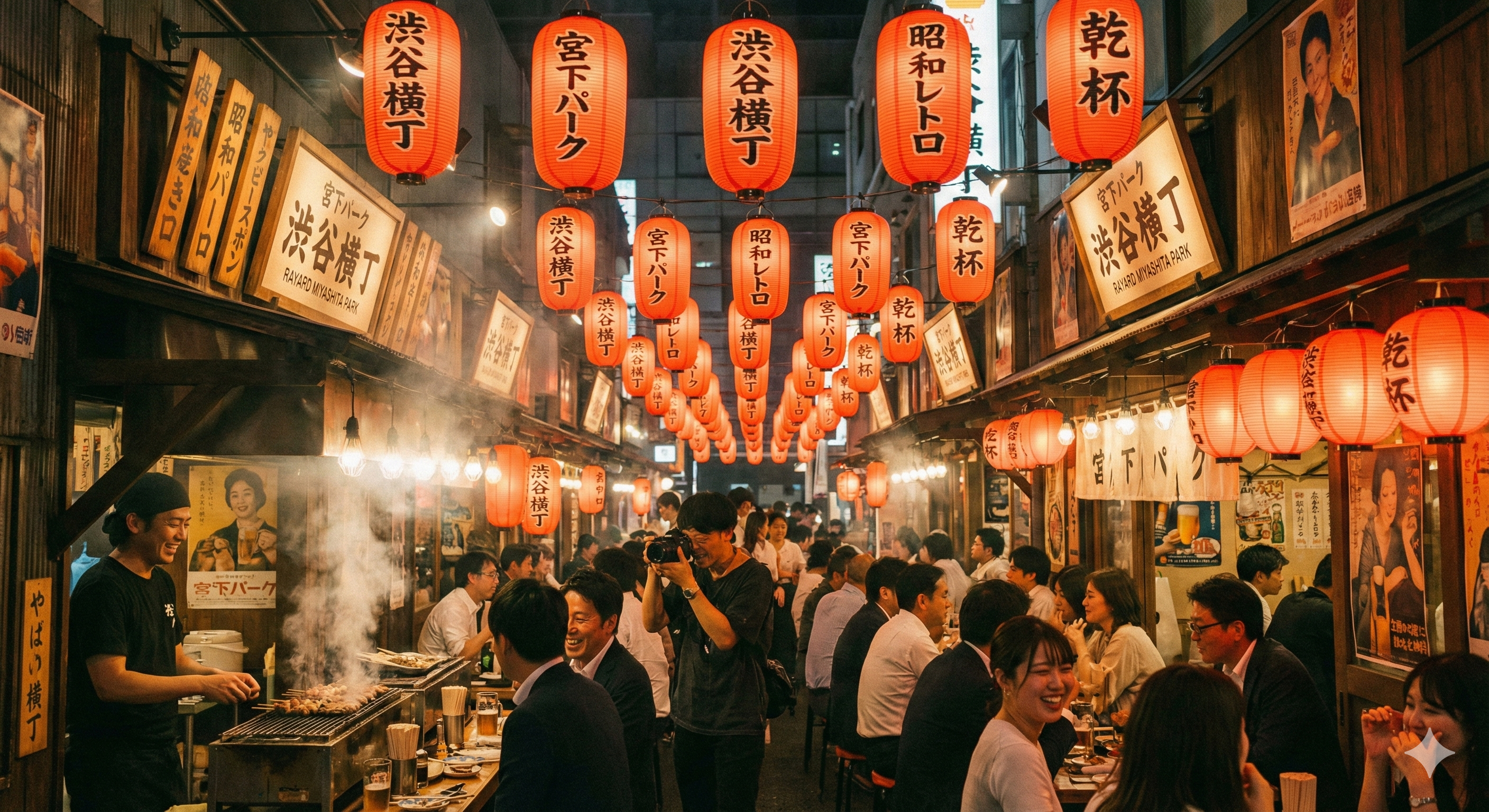 渋谷「宮下パーク」の横丁は一人だと浮く？混雑した店内で席と飲み友を同時に確保するGPS活用術 のサムネイル