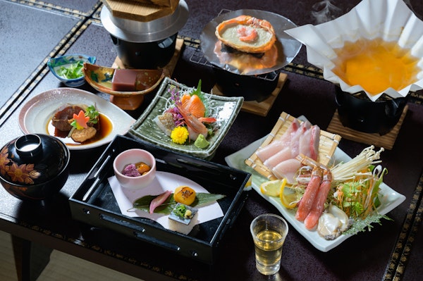 岩室温泉 穂々 料理撮影