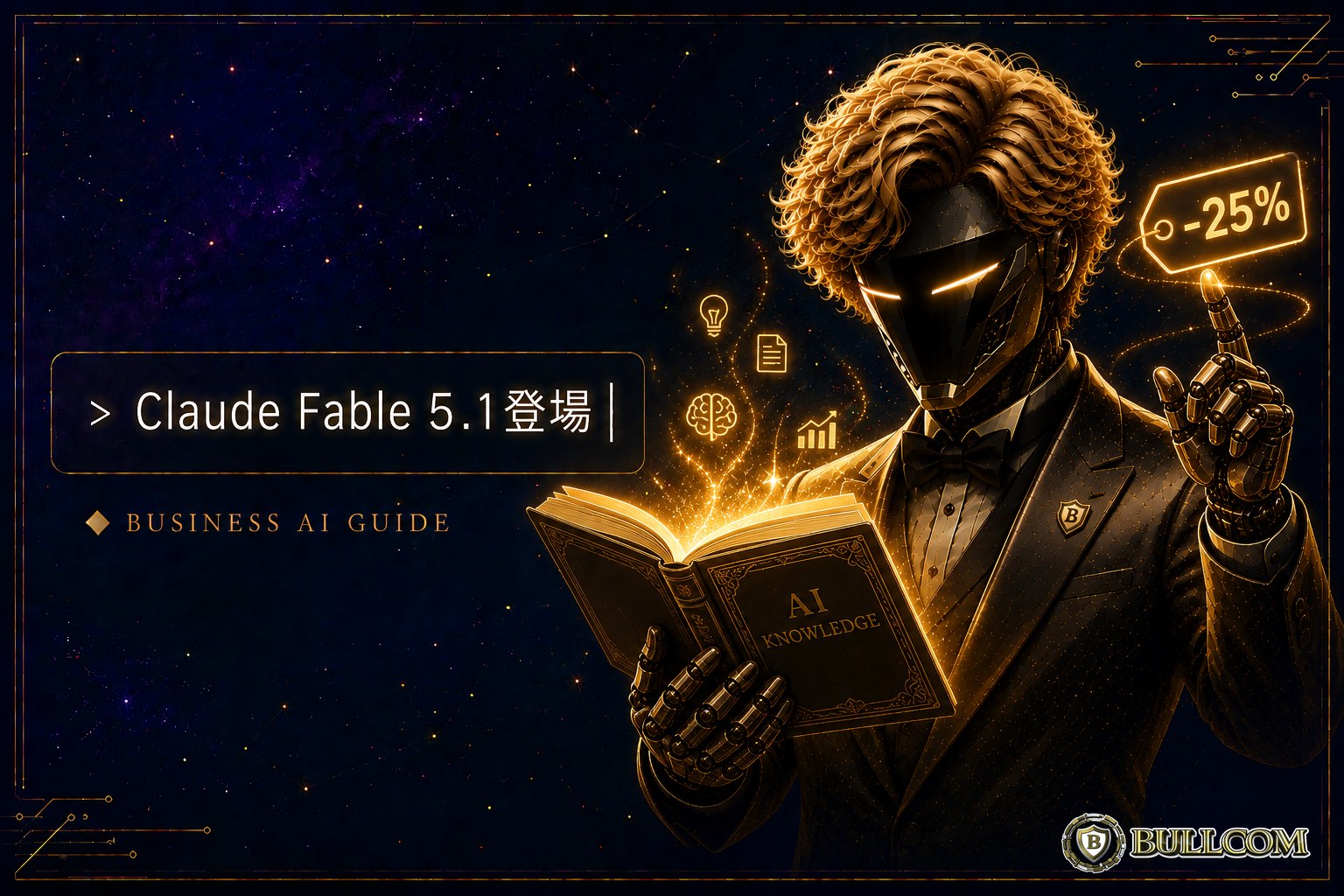 Claude Fable 5.1が登場。性能アップなのに「実質25%安い」——中小企業が今すぐ得する使い方