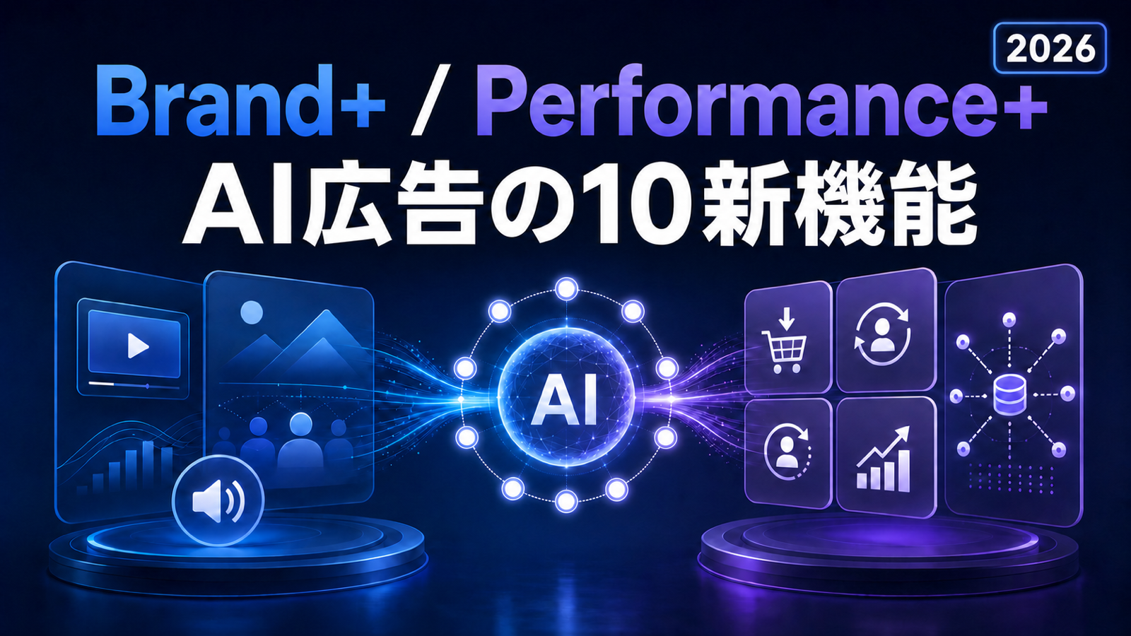 Amazon Brand+・Performance+とは？AI広告の10新機能・日本での使い方【2026年】