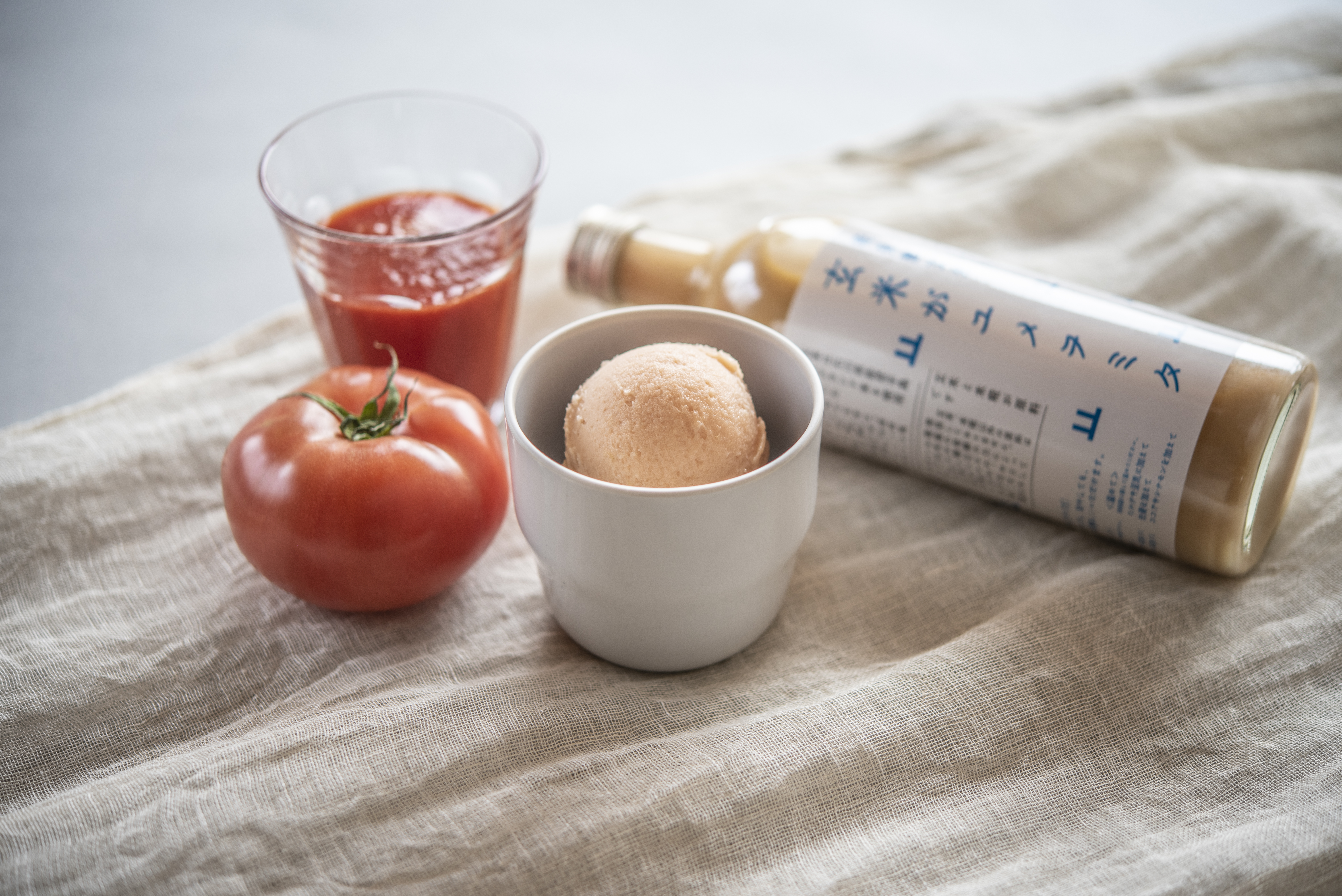 山形のクラフトジェラートメーカーと、石川の米生産者の出会いから