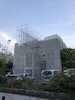 神戸市体育館外壁改修工事（支保工足場工事）