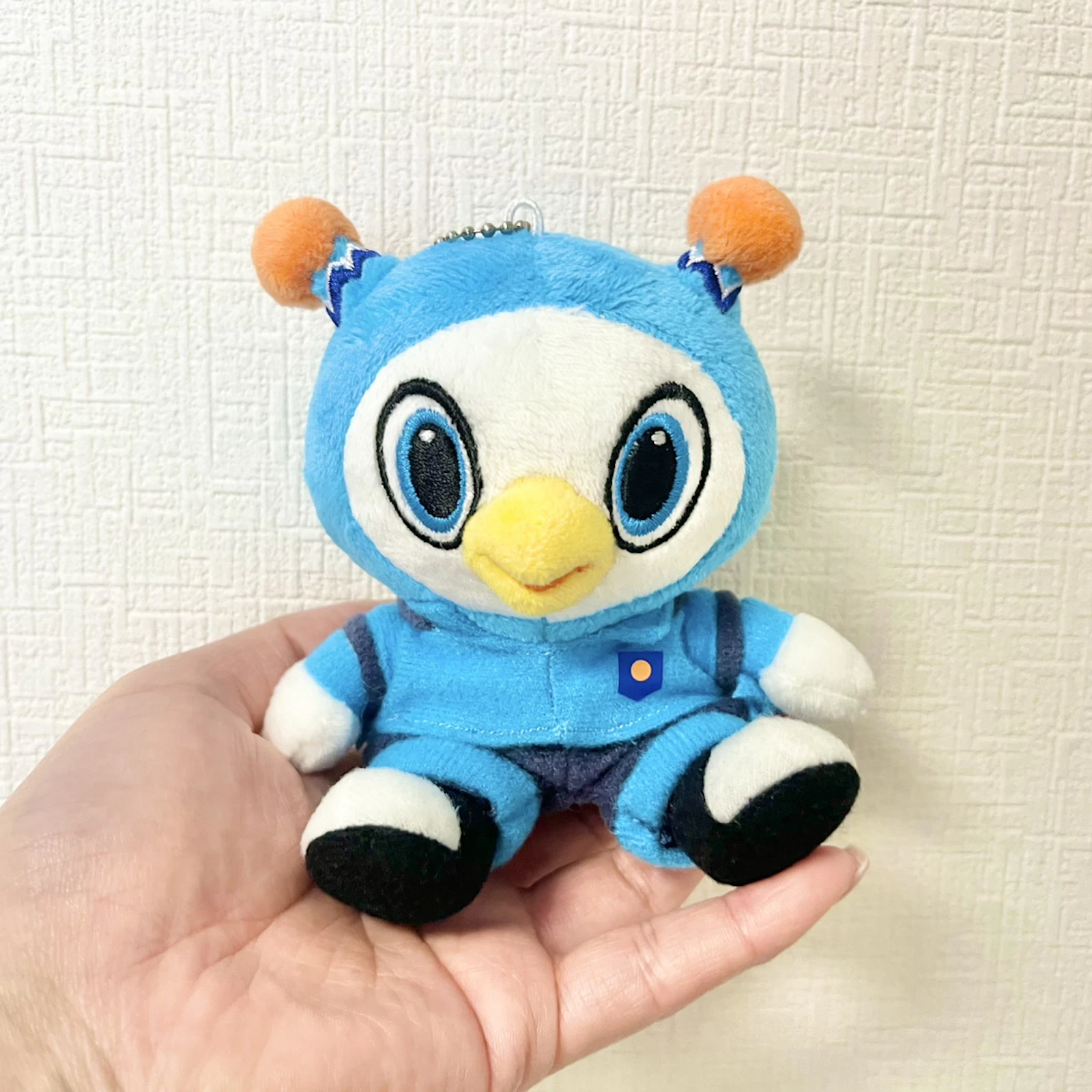 横浜FC フリ丸 ぬいぐるみマスコット (ボールチェーン付き) ホワイト 横浜FC フリ丸 ぬいぐるみマスコット (ボールチェーン付き) ホワイト
