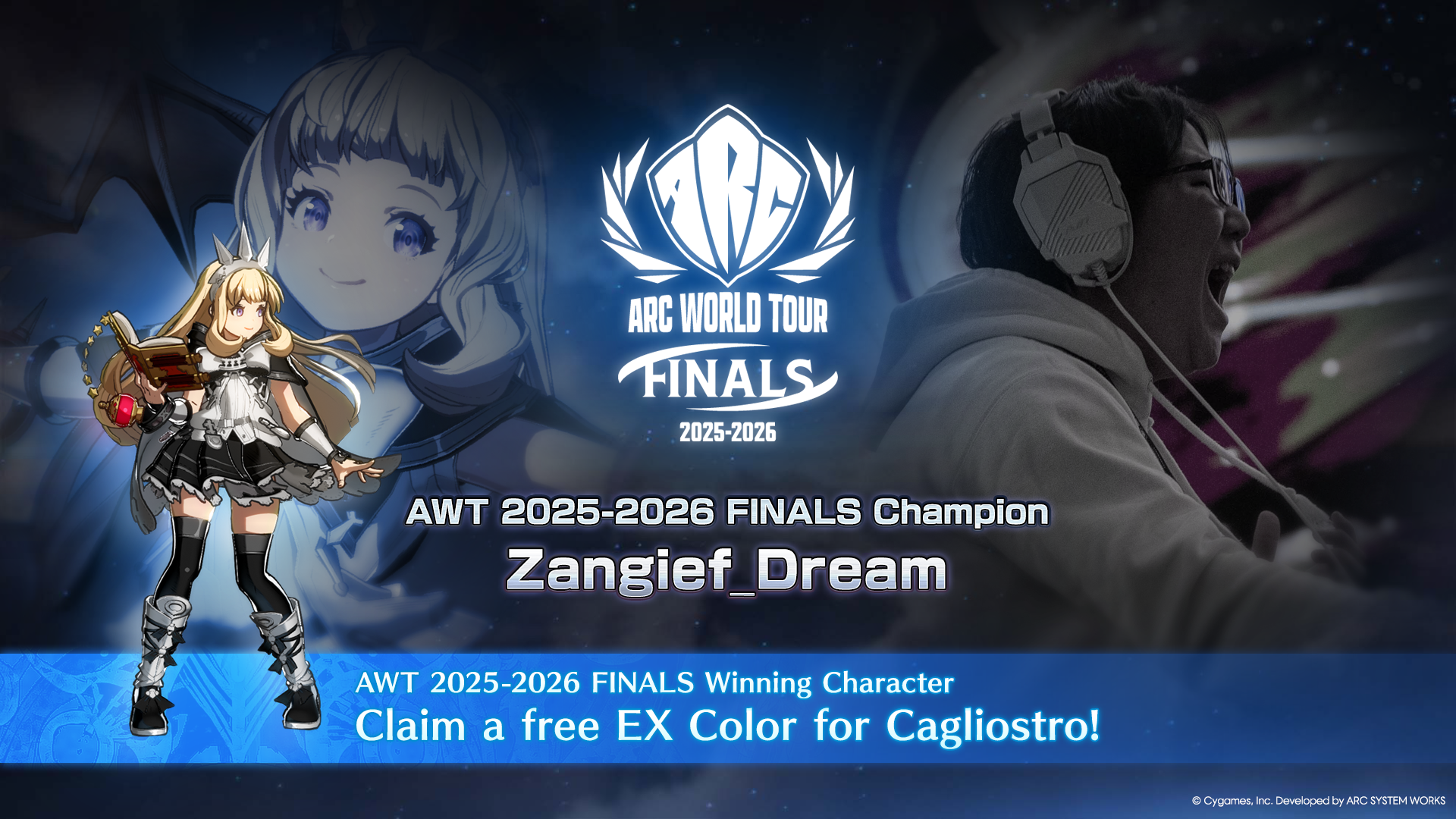 Cagliostro EX Color Giveaway Commemorating Arc World Tour 2025