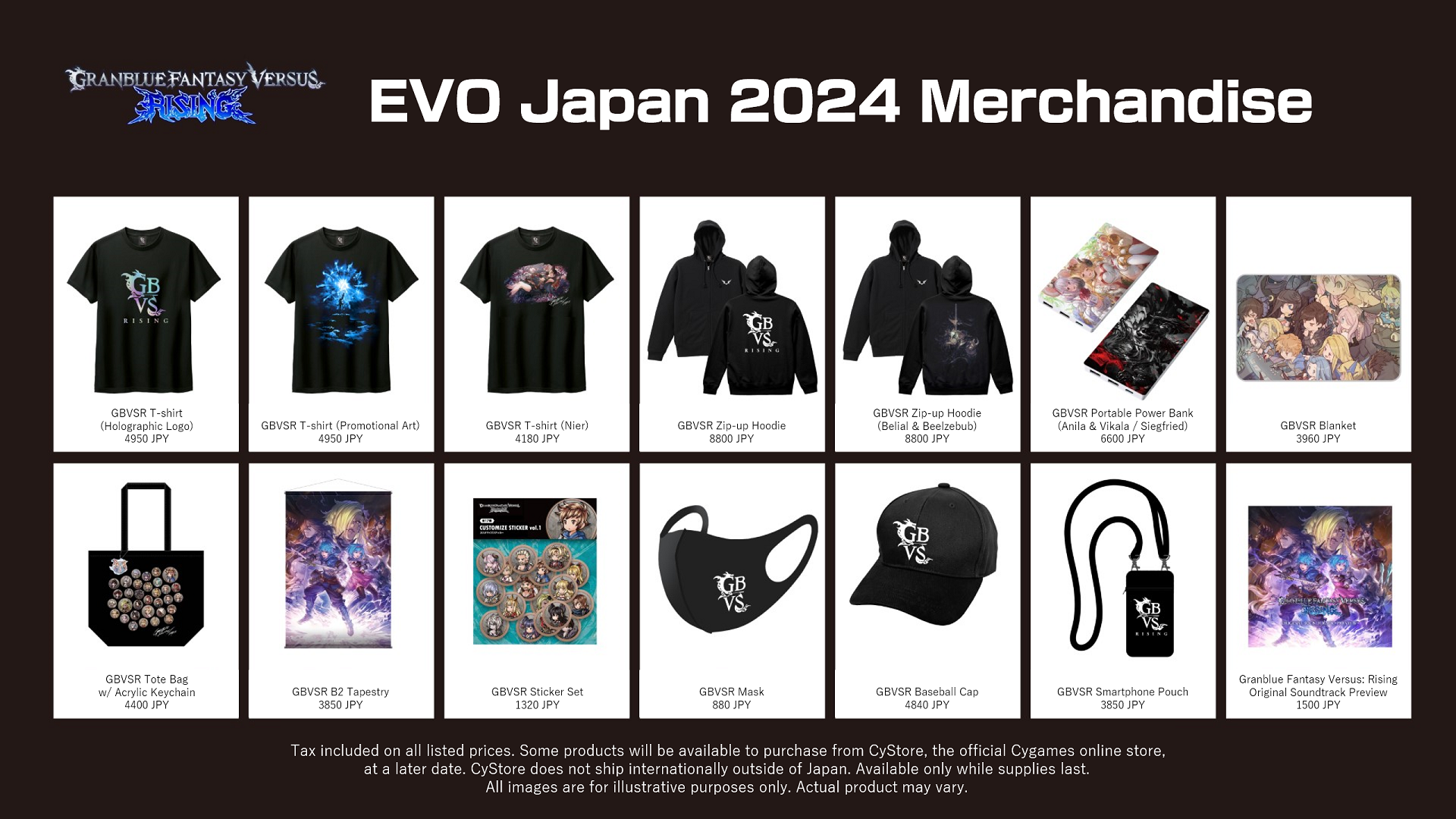 Official GBVSR Merch on the Horizon! | News | Granblue