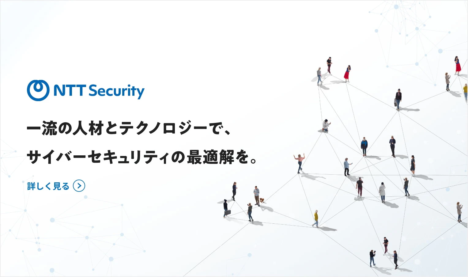 一流の人材とテクノロジーで、サイバーセキュリティの最適解を。
