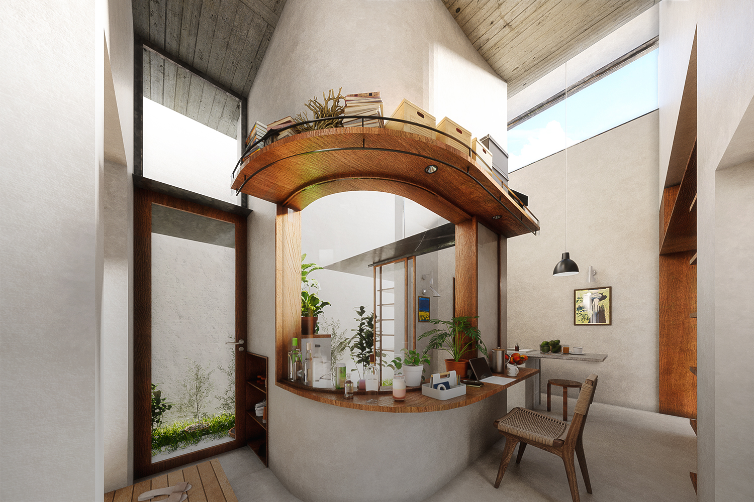 大きく暮らす小さな家 | Works | ondesign