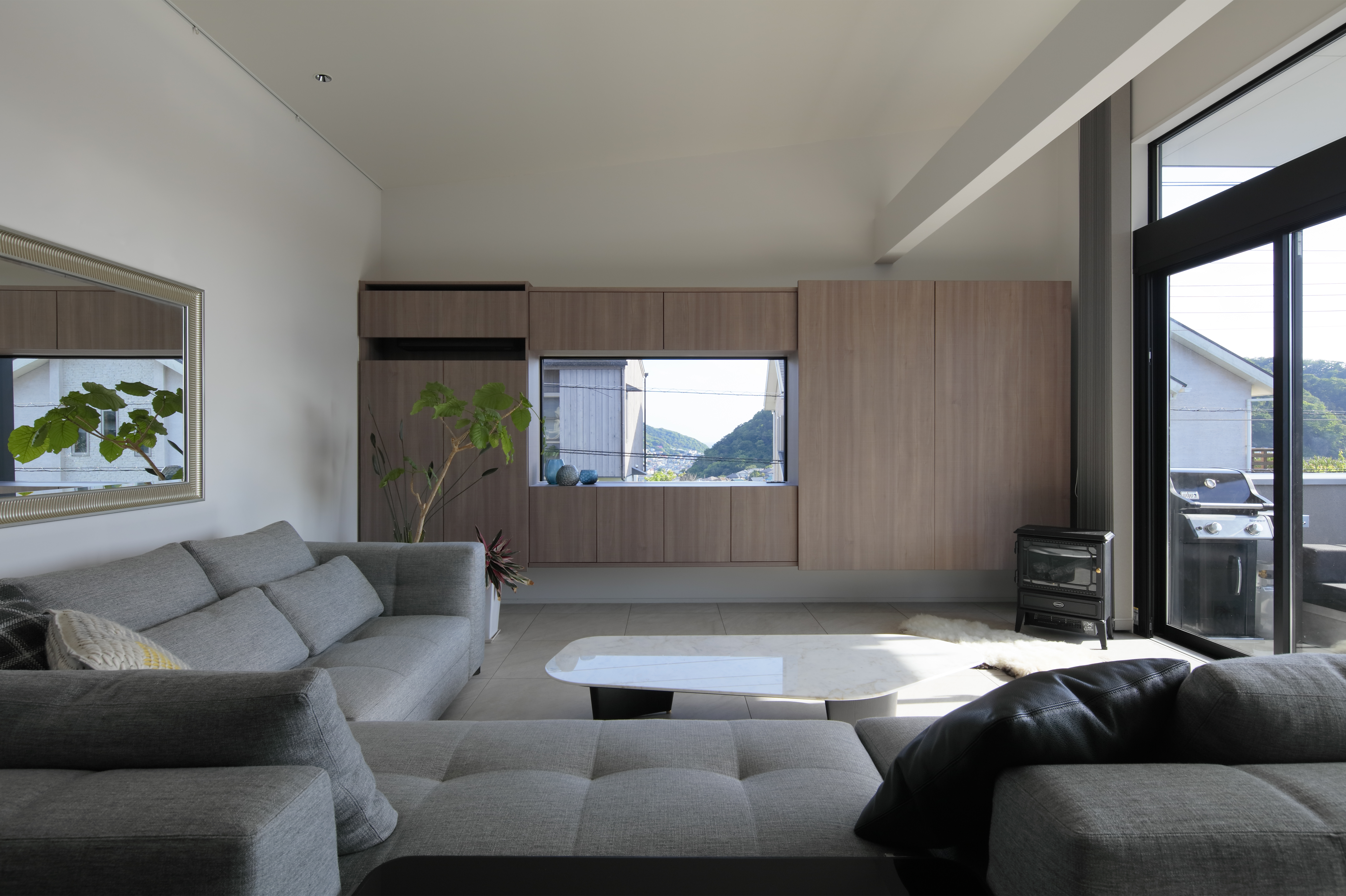 青と緑をのぞむ家 | Works | ondesign