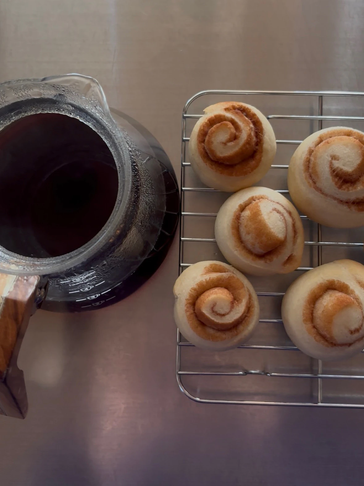 手作り米粉パンとコーヒー