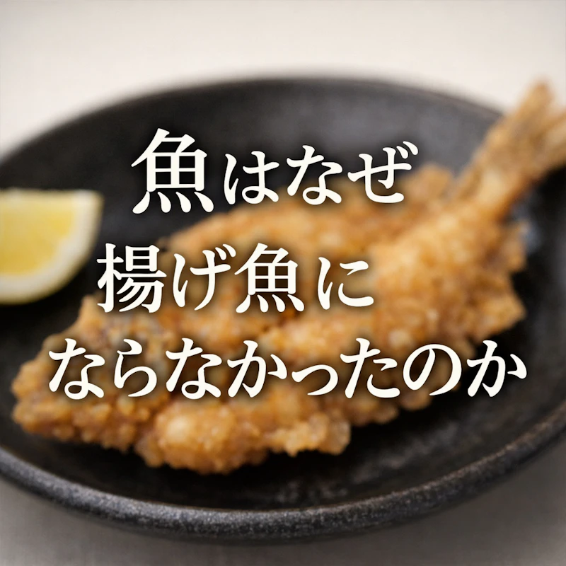 魚はなぜ揚げ魚にならなかったのか
