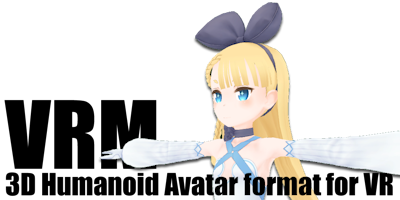 VRM Humanoid 3D Avatar Format อัพเดตสามข่าวรวดในวันเดียว