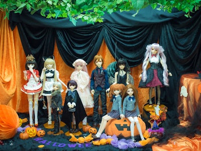 งานถ่ายรูป Halloween & ถ่ายรูปข้างนอกครั้งแรก
