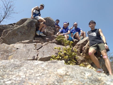 前飛龍快足登山練習会