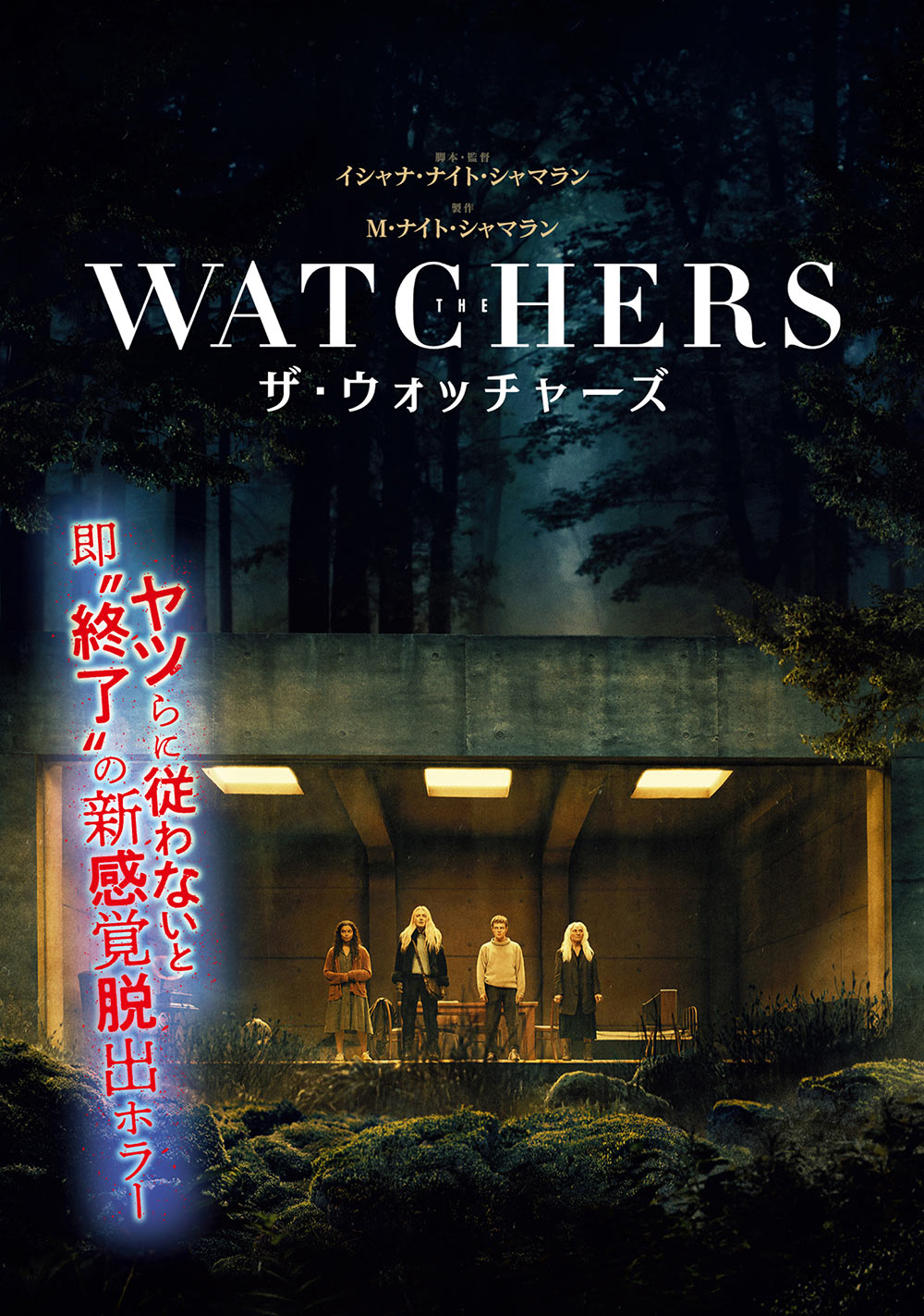 【新品・非売品】　映画「ザ・ウォッチャーズ」 USポスター B1サイズ Amazon.co.jp: 映画ポスター 海外版 ザ・ウォッチャーズ (28 cm