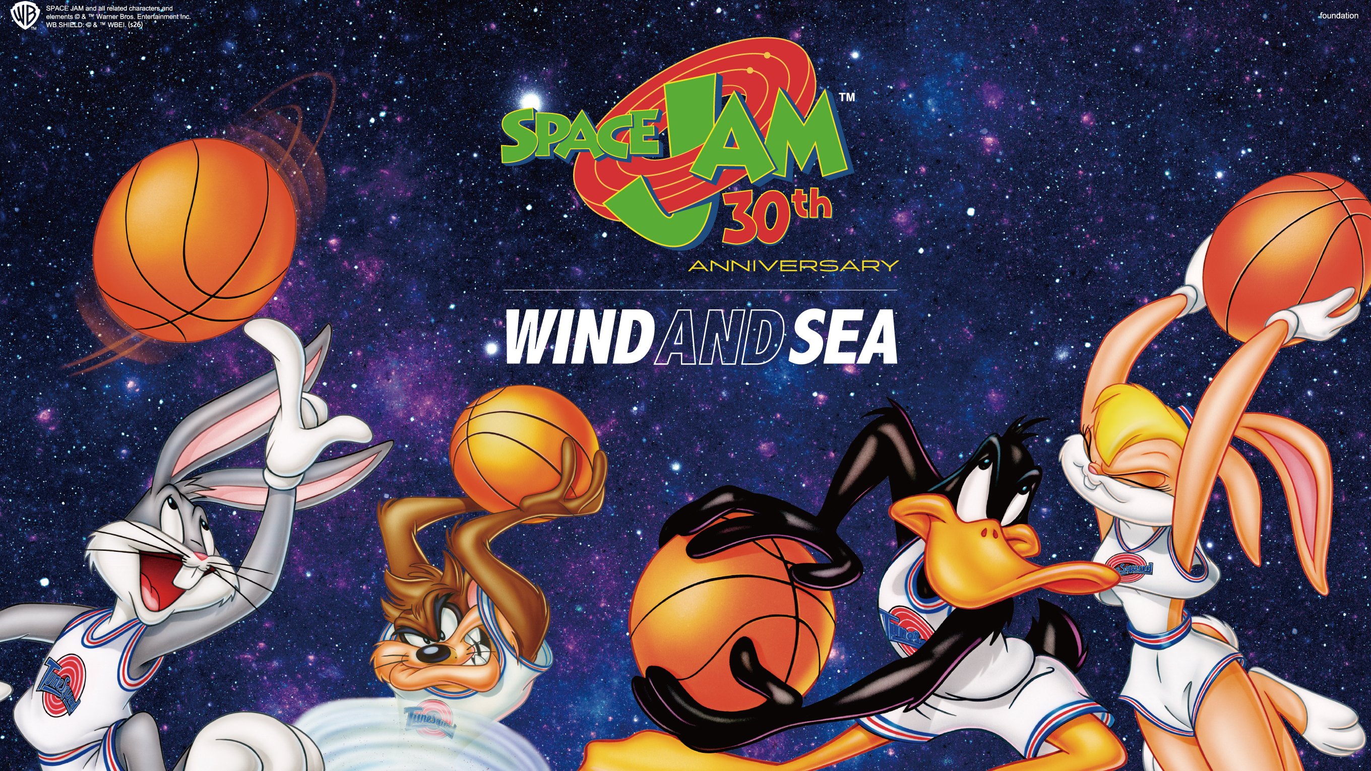 spacejam スペースジャム　トランプ　未開封 SPACE JAM（スペース・ジャム）』30周年記念！SPACE JAM x WIND AND