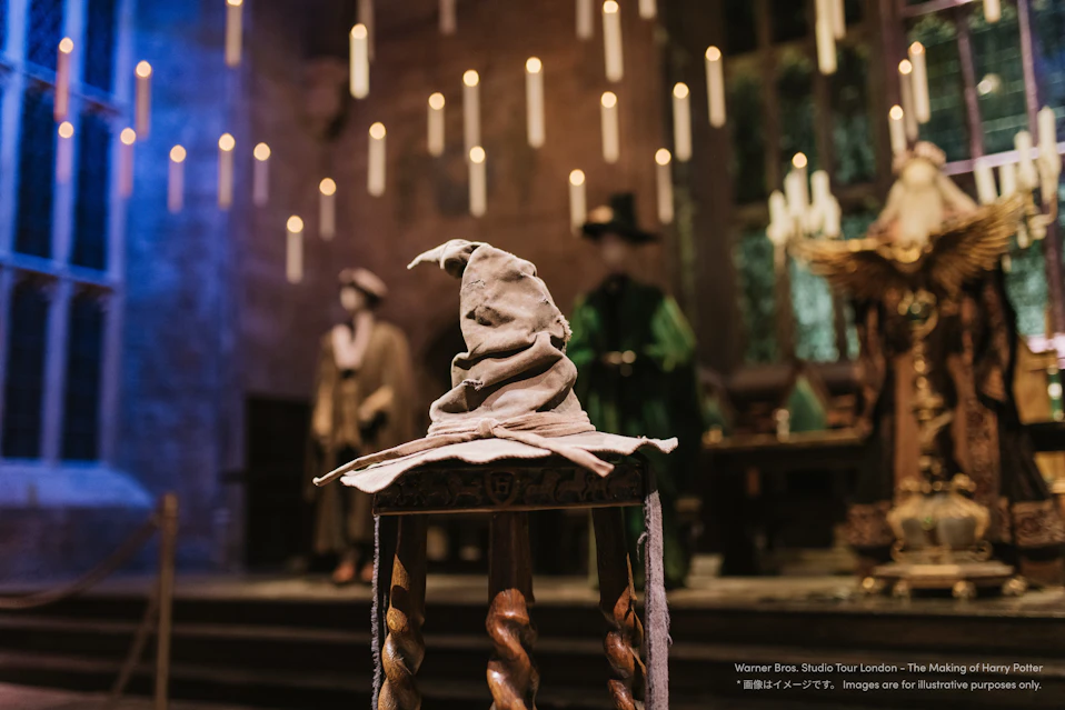 大広間の組分け帽子