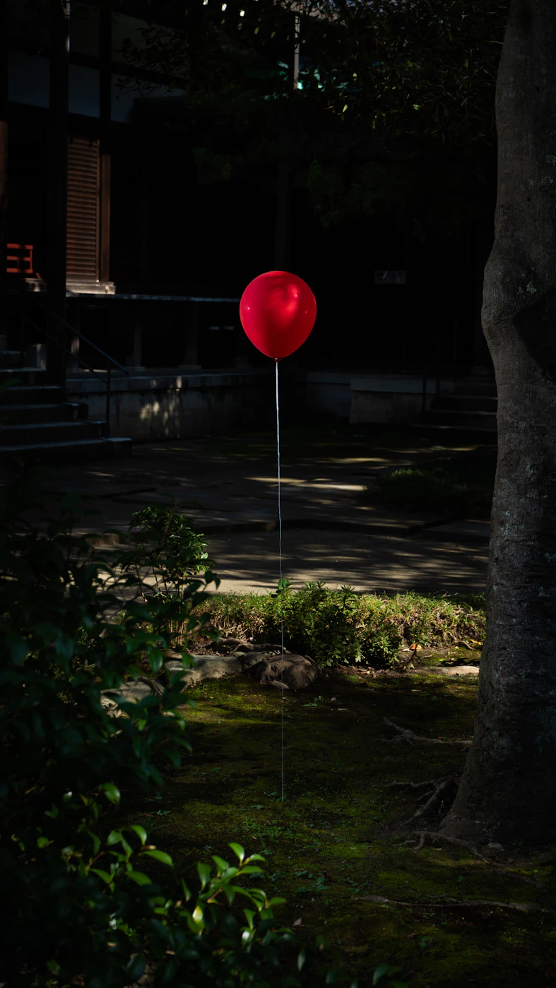 「IT／イット ウェルカム・トゥ・デリー "それ"が見えたら、終わり。」赤い風船