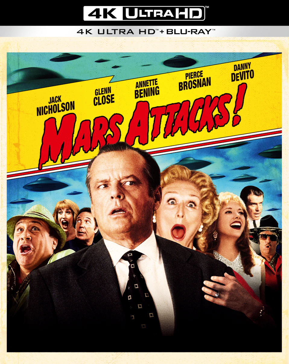 マーズ・アタック! 4K UHD + ブルーレイ セット ジャケット