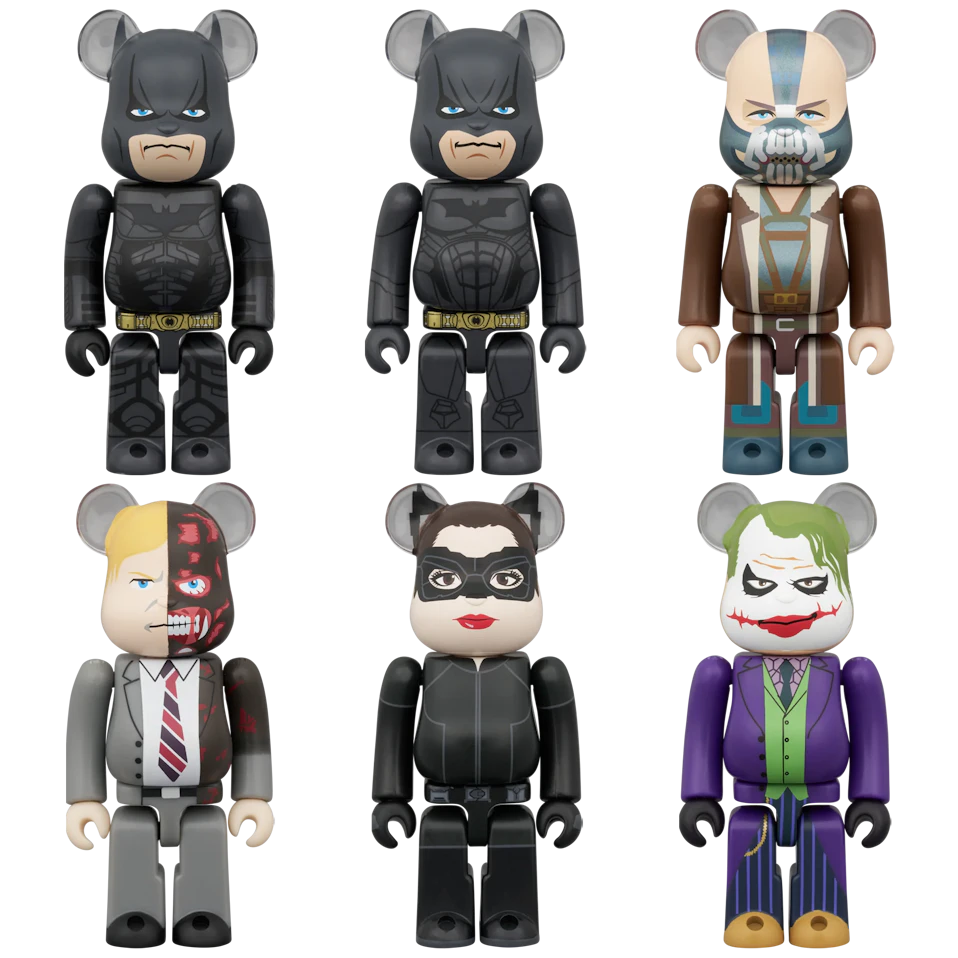 BE@RBRICK CHASE BATMAN THE DARK KNIGHT TRILOGY