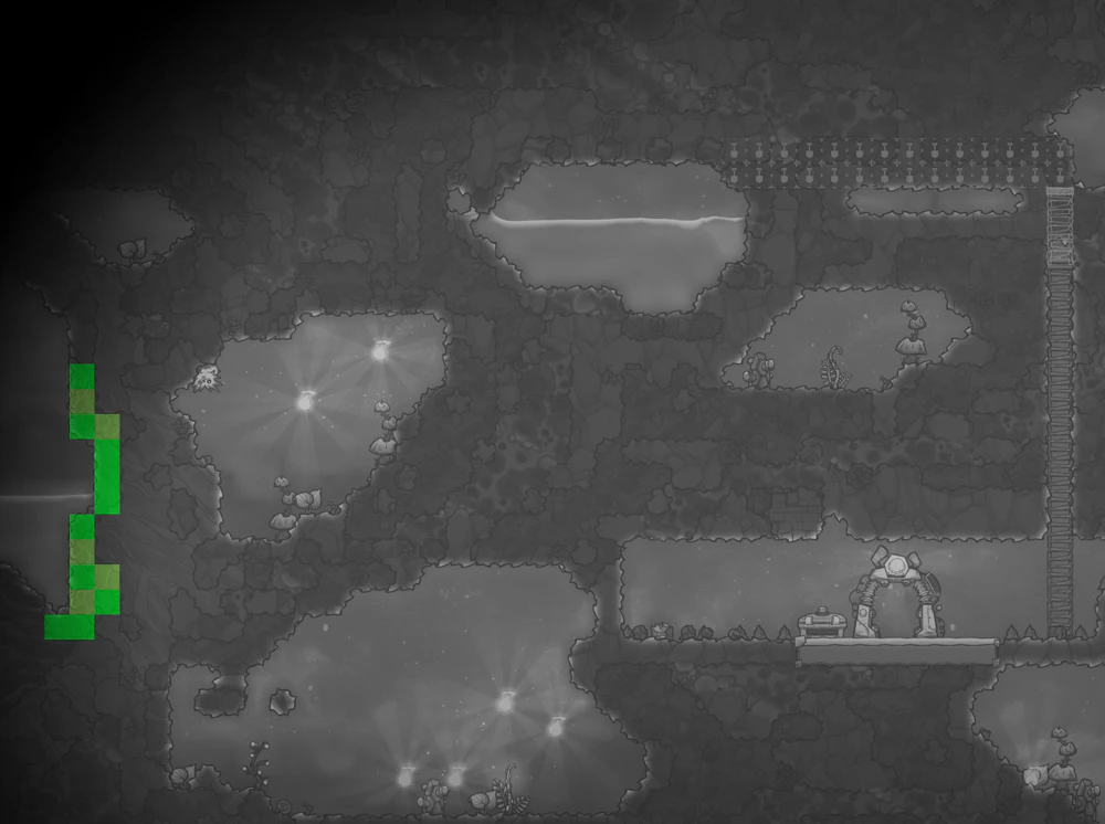 序盤の貴重な酸素源、緑藻