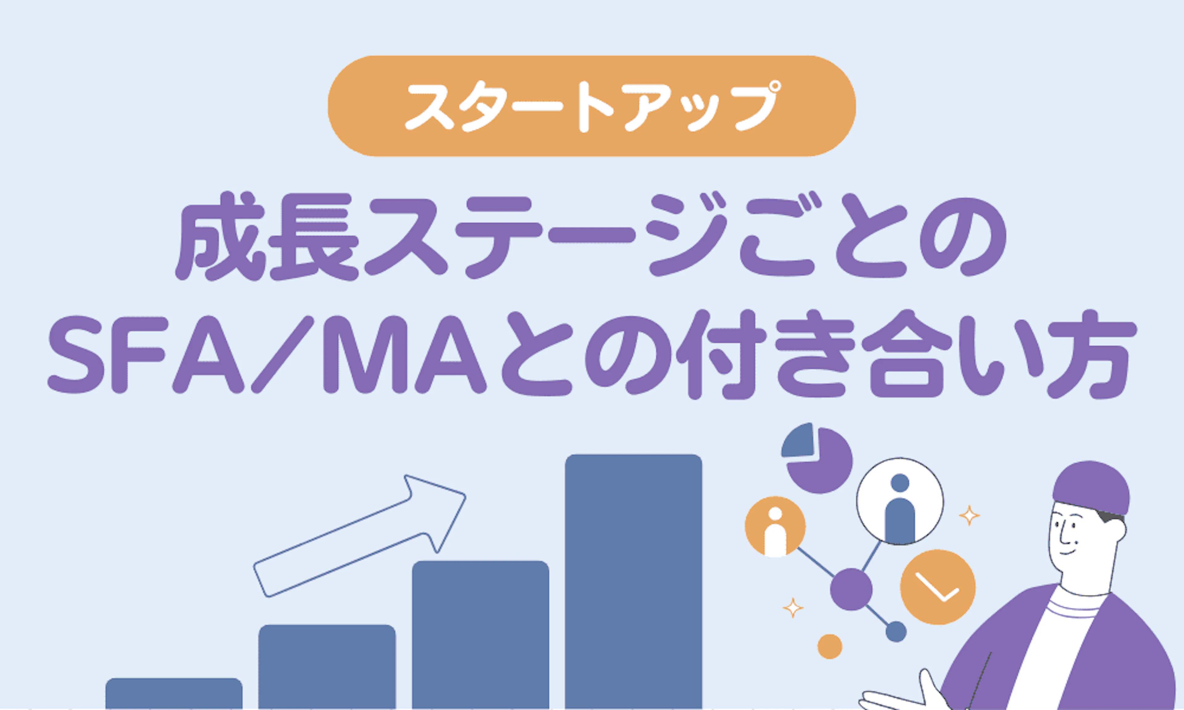 スタートアップの成長ステージごとのSFA/MAとの付き合い方