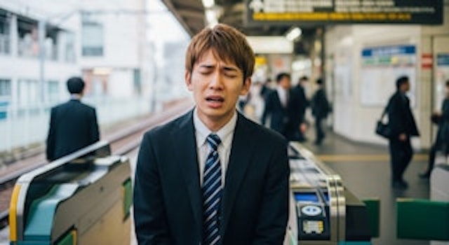 会社に出勤したくない男性